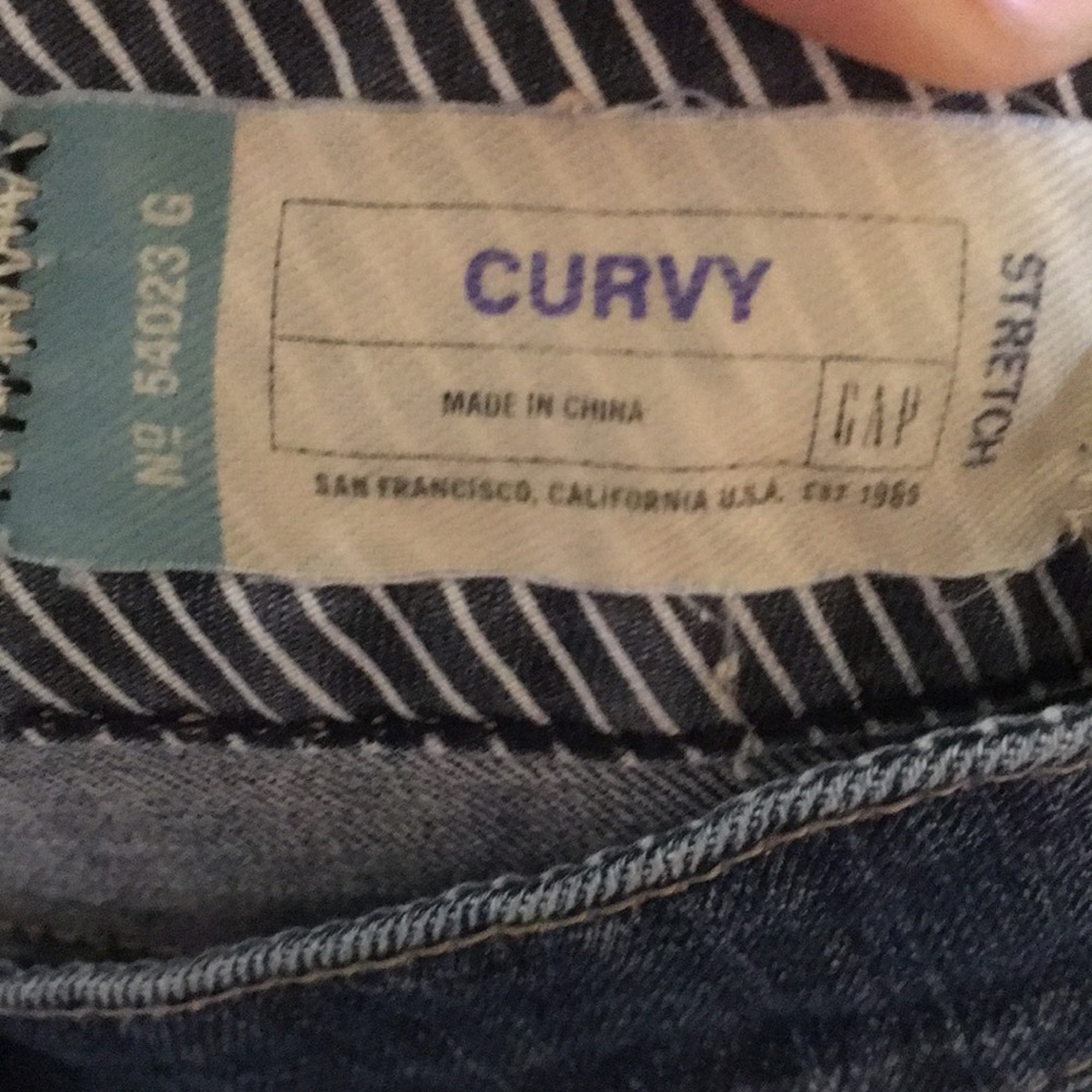 Gap | Women’s curvy stretch jeans size 8 - Picture 2 of 8